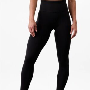 Athleta Black Performance Leggings ultra High-Waisted Seamless Design Tall